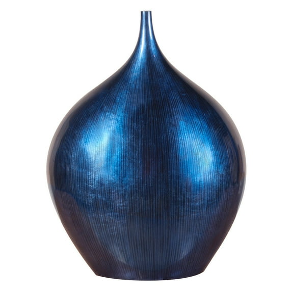 Elizabeth Austin Cobalt Blue Wood Vase