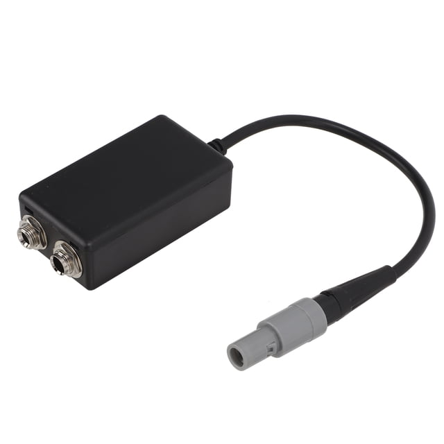Adaptador de auriculares piloto, asiento femenino de ga de múltiples aplicabilidad al convertidor de auriculares de aviación masculino lemo de 6 pines Uso a Largo Plazo para para
