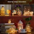 thumbnail image 4 of Cadena de luces solares, luces de jardín (200 LED 8 patrones), cadena de luces solares impermeables para exteriores, luces decorativas impermeables para Navidad, bodas, fiestas, hogar-Dontodent Kuyhfg Sin marca, 4 of 4
