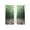 Green, variant on Light Blue Ocean Waves Sheer Curtains 63 Inch Length 2 Panels Set Window Treatments, Summer Beach Coastal Abstract Rod Pocket Semi Curtains for Living Room/Bedroom/Kitchen Décor, 104"W x 63"L