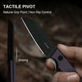 thumbnail image 6 of Kizer Phasmids EDC Fixed Knife AEB-L Blade G10 Handle With Sheath 1079A1 Camping Lightweight, 6 of 8