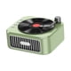 thumbnail image 3 of Altavoz portátil con sonido estéreo retro y reproductor de CD de audio premium para escuchar música Verde, 3 of 9