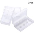 thumbnail image 2 of HUGFEGWE 2 x 18650 Battery Storage Case Holder Organizer Box Transparent 3Pcs U2536-18839, 2 of 7