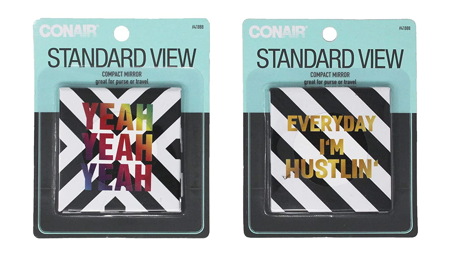 Conair Assorted Standard View Compact Mirrors