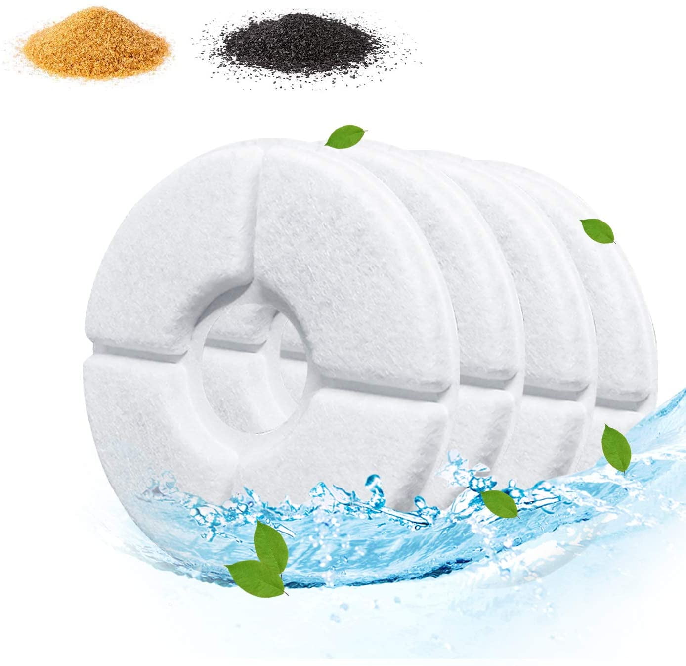 Feeding & Watering Supplies Pet Supplies Toozey Cat Fountain Filter 4