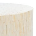 thumbnail image 5 of SAFAVIEH Scarlett Abstract Glam Round Coffee Table, Light Pink, 5 of 7