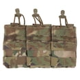 thumbnail image 2 of Triple Molle Mag Bolsa con Cordón Elástico Cordura Fija Sólidamente Triple Revistero para Juego ANGGREK Otros, 2 of 8