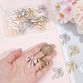 thumbnail image 3 of 1 Box 30Pcs 3 Colors Bowknot Charms Pendant Charm Alloy Vintage Platinum Gold Tie Knot Pendants Charms for Jewelry Making Charms Bracelet Necklace Keychain Supplies DIY Craft Decorations, 3 of 6