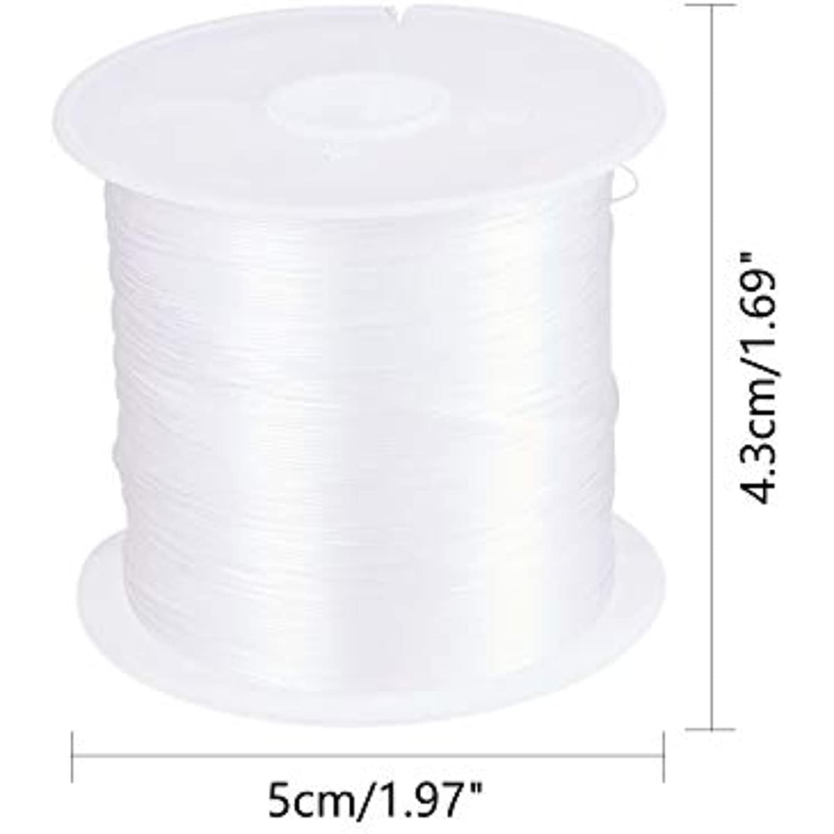 DIY Elastic Cord Crystal Stretchy String Clear Beading Fishing Line  0.2mm-0.35mm