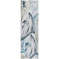 thumbnail image 2 of Addison Rugs Dream Shag Premium Machine Washable Transitional Dolphin Ivory Runner Rug, 2'3" x 7'6", 2 of 8