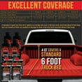 thumbnail image 4 of Custom Coat Hot Rod Red 1.5 Gallon Urethane Spray-On Truck Bed Liner Kit with Spray Gun, 4 of 8