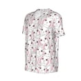 thumbnail image 2 of Rocae Cute Rabbit for Breathable Men's Baseball T-Shirt Fashionable Casual Baseball Jersey, Moisture-wicking Sportswear XX-Large, 2 of 9