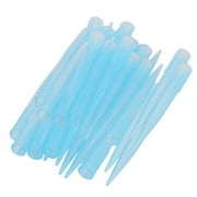 50pcs 1ul Universal Clear Blue Plastic Pipettor Pipette Tips Laboratory Supplies