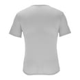 thumbnail image 6 of Yghzkop Men's Mesh Athletic T-Shirt Summer Solid Color V Neck Breathable Quick Dry Sportswear Gym Workout Top Running Tee Shirt Lightweight Moisture Wicking, 6 of 9