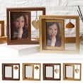 thumbnail image 2 of Picture Frame Sturdy Wooden 360 Degree Rotating Floating Decoration Photo Frame And Style Gifts J6S0 Fresh Rustic Special, 2 of 8