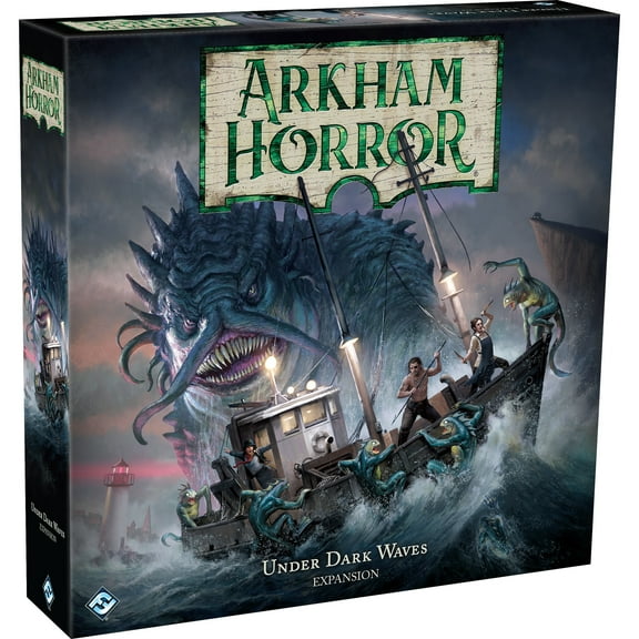 Fantasy Flight Games Ffgahb05 Arkham Horror Under Dark Waves Board Games