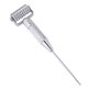 thumbnail image 1 of Flexible Copper Spring Needle Roller Ear Massage Acupuncture Probe Acupoint Detecting Pen Probe Stick Massager (silver), 1 of 2