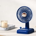 thumbnail image 4 of Kieccall Cute Fun Portable USB Fan Mini Cooling Device For Home Office Outdoor Summer Lovely Daily Cooling, 4 of 7