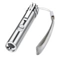 thumbnail image 2 of Usb Rechargeable Pet Toys Cat Training Laser Pointer With Led Flashlight, 2 of 4