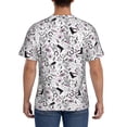thumbnail image 3 of Bixox Men's Cowboy Printed Short Sleeve Skinny Athletic T-Shirt, 3 of 6