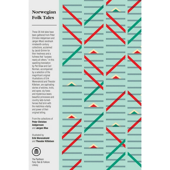 Pantheon Fairy Tale and Folklore Library Norwegian Folk Tales, (Paperback)