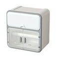 thumbnail image 1 of Maytalsory Waterproof Bathroom Storage Box Easy To Install Organizer Sealed And Non Minimalist white, 1 of 6