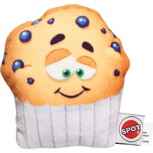 Ethical Fun Food Blueberry Muffin Plush Dog Toy Ethical Fun Food Blueberry Muffin Plush Dog Toy
