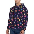 thumbnail image 2 of Hoodies for Men - Planets Long Sleeve Comfrt Men'S Fashion Hoodies & Sweatshirts, Sweatshirts for Men Hoodies Pullover Clothing Clothes with Pouch, 2 of 7