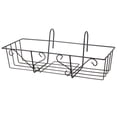 thumbnail image 1 of Support de Treillis pour Balcons Jardinière Pot de Fleurs Support Robuste en Fer Forgé Anti-Rouille Clôtures Ou Rampes, 1 of 6