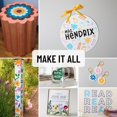 thumbnail image 4 of Paquete de vinilos Cricut Premium Rainbow de 9 x 4,5 m + 2 x 9 m en blanco y negro, 4 of 7
