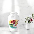 thumbnail image 6 of Baseball Funeral Urn For Women, White Urns For Human Ashes For Uncle And Aunty - Women Urns For Human Ashes Adult - Small Cremation Urn For Adult Mother & Father, 1 Large 10&3 Inch, 4 Keepsake Set, 6 of 7