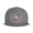 Gray, variant on Snapback Hat America Made Lineman Flat Brim Adjustable Baseball Cap for Men Women Trucker Hat Black