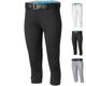 thumbnail image 1 of Pantalones de softball Easton para mujer, estándar, negros, talla XS, 1 of 3