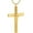 Gold, variant on Jesus Cross Cremation Keepsake Urn Pendant Necklace for Ashes Funeral Casket Jewelry