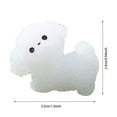 thumbnail image 3 of Huanglei Glow In Dark Miniature Resin Puppy Figurines Cute Dog For Micro Bonsai，It Glows Automatically In The Dark And Is Available In Six Sizes., 3 of 7