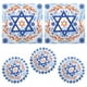 thumbnail image 1 of 20 servilletas desechables de Hanukkah con diseño de estrella de David, servilletas de papel suave, servilletas del festival judío de luces para fiestas y celebraciones judías, 1 of 7