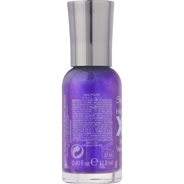 Sally Hansen Hard As Nails Xtreme Wear Nail Color, Deep Purple