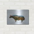 thumbnail image 3 of Luxe Metal Art 'Yak' by Mark Ashkenazi Metal Wall Art, 16" x 12", 3 of 9