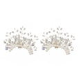 thumbnail image 1 of CIMAXIC Clips de Chaussures de Mariée 2 Pcs Clips de Chaussures en Perles Boucles de Chaussures de Mariée Décoratives Charmes de Chaussures, 3.35"X2.76"X0.59 Pouces, 1 of 5