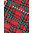 thumbnail image 5 of Christmas Family Matching Pajamas Set Plaid Long Sleeve Tops and Pants 2PCS Sleepwear Set, 5 of 8