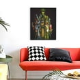 thumbnail image 4 of Lsque Five Nights At Freddy'S Pattern Decorative Picture – Unique Modern Wall Art, Ready-to-Hang Canvas Print for Home (Vertical), 4 of 6