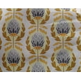 thumbnail image 4 of oneOone Georgette Viscose Light Gray Fabric Leaves & Floral Block Sewing Material Print Fabric By The Yard 42 Inches Wide, 4 of 4