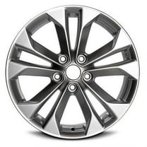 Wheel Rim for 2014-2017 Nissan Rogue 17 in Silver Aluminum Rim Direct Fit