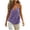 Polyester-Purple, variant on Rciityk Tank Tops for Women Linen V Neck Spaghetti Strap Sleeveless Shirts Casual Loose Summer Cami Tops