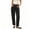 Black, variant on Womens Barrel Jeans Elastic High Waisted Stretchy Baggy Wide Leg Jeans Trendy Patchwork Loose Ankle Denim Pants