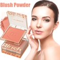 thumbnail image 2 of O.TWO.O Cheek Powder Face Makeup Long Lasting Cosmetic Light Shiny Soft, 2 of 8