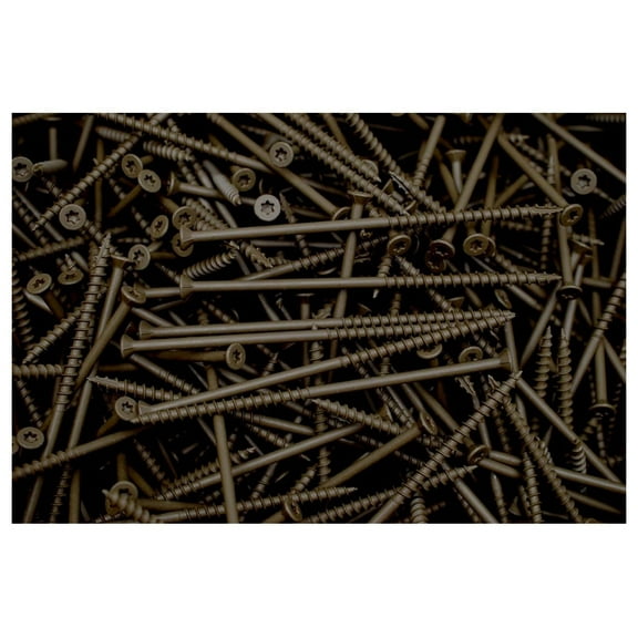 (100) Torx T25 Star Flat Head 10 x 5 Deck Screw ACQ Lumber Wood Type 17