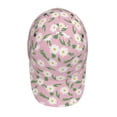 thumbnail image 5 of Lsque Daisies Flowers Baseball Cap Trucker Low Profile Hat Golf Dad Hat Adjustable Original Classic Unconstructed Plain Cap Men Women, 5 of 9