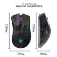 thumbnail image 4 of Bm600 2.4Ghz Recargable 1600Dpi Ratón Inalámbrico Gamer Ajustable (Negro), 4 of 6