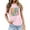 ZE Light Pink, variant on Summer Savings Clearance LINGLANG T Shirts for Women Short Sleeve Floral Print Colored Going Out Tops
